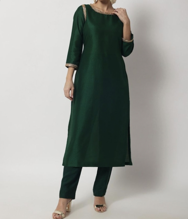 Green kurti  size 36 _46 uploaded by business on 9/20/2023