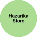 Business logo of Hazarika store