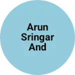 Business logo of Arun sringar and general store