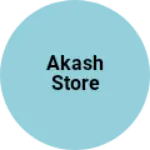 Business logo of Akash Store
