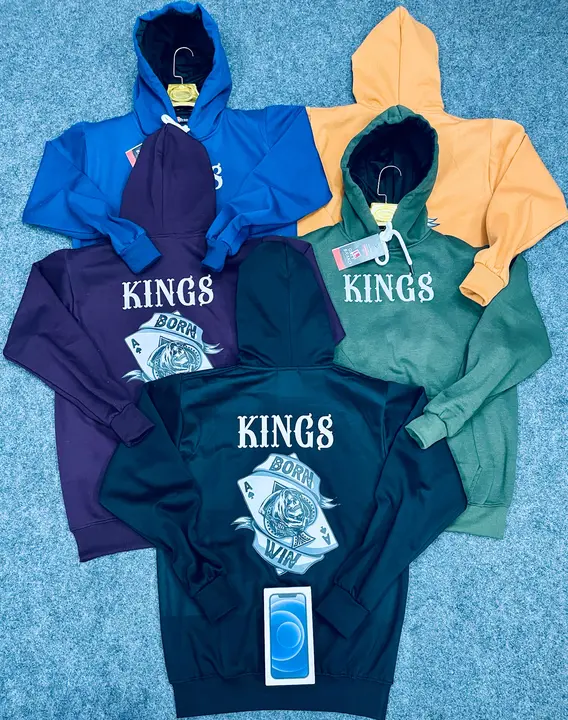 FRONT AND BACK PRINT HOODIES  uploaded by Ahuja Enterprises  on 9/21/2023