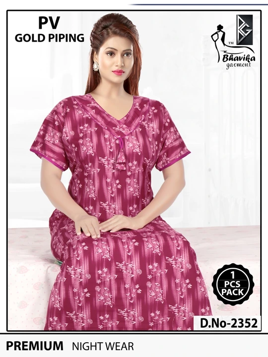 All types of nighties available  uploaded by Balaji fashion on 9/21/2023