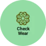 Business logo of Check wear