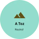Business logo of A toz