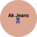 Business logo of AK jeans 👖