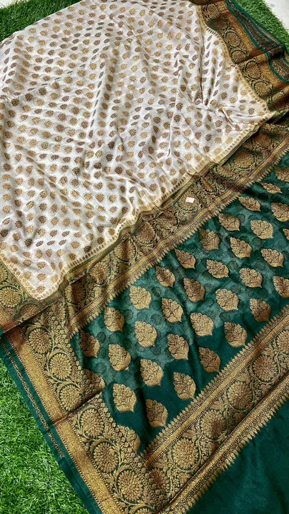 Banarasi Semi Georgette silk saree  uploaded by business on 9/21/2023