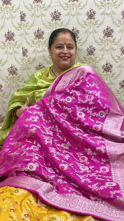 Banarasi Georgette silk saree  uploaded by Hashim textiles on 9/21/2023