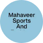 Business logo of Mahaveer sports and fashion
