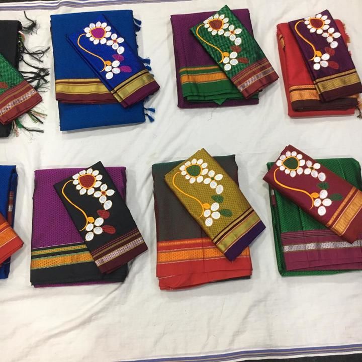 Khunn sarees with nath khunn blouse uploaded by Apparels 360 on 3/21/2021