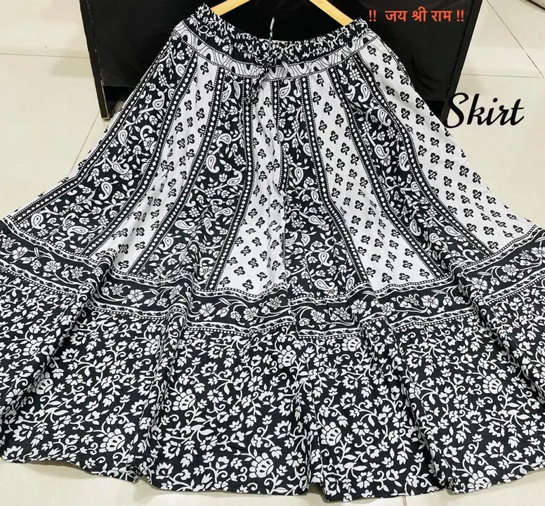 JAIPURI PRINT SKIRTS  uploaded by PRASACHI on 9/21/2023