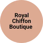 Business logo of Royal chiffon Boutique