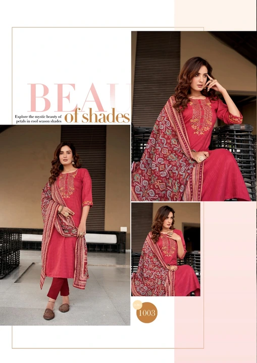 Kurti pant with dupatta  uploaded by business on 9/21/2023