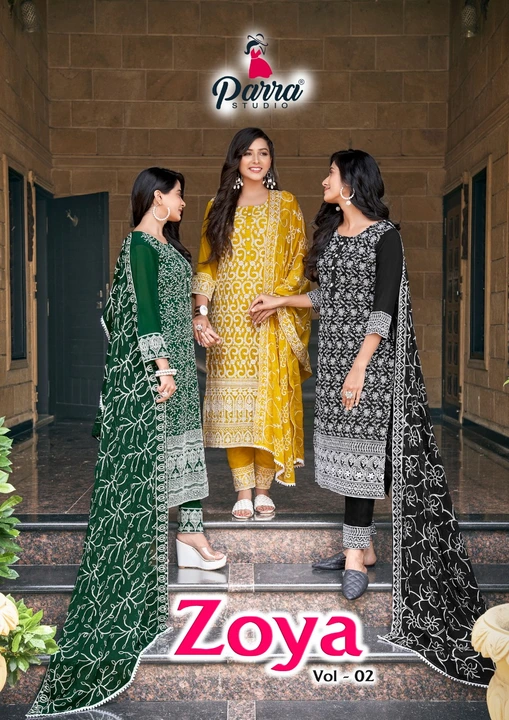 Heavy kurti pant with dupatta  uploaded by business on 9/21/2023