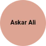 Business logo of Askar ali