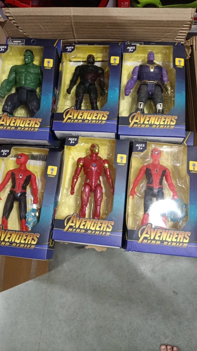 Avengers box pack  uploaded by KALYANI TOYS on 9/21/2023