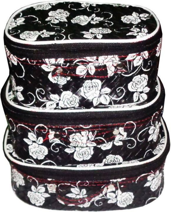 Set of 3pc cosmetic storage vanity box  uploaded by Sk collection on 3/21/2021