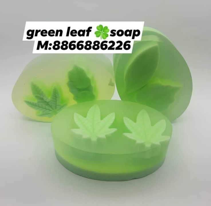 Green leaf soap uploaded by business on 3/21/2021
