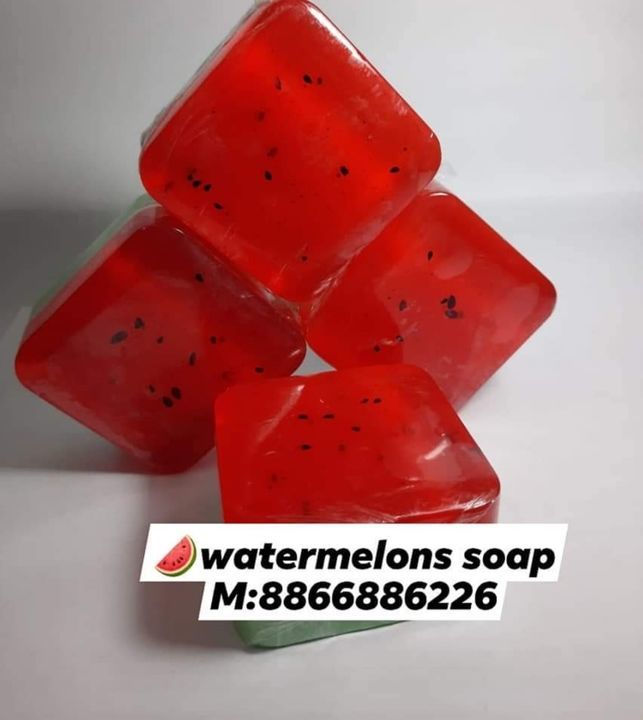 Watermelon soap uploaded by business on 3/21/2021
