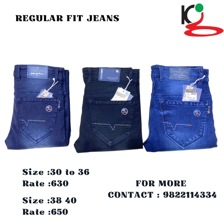 Regular fit Jeans  uploaded by business on 9/21/2023