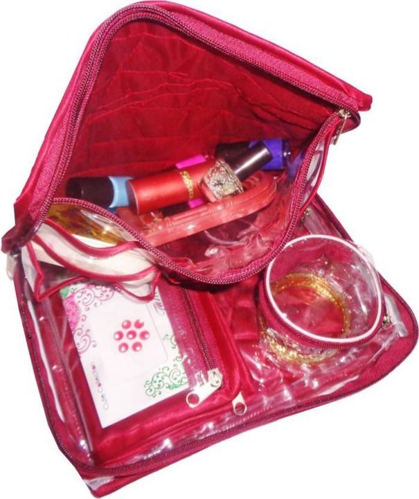Multipurpose jewellery /vanity pouch uploaded by Sk collection on 3/21/2021