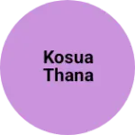 Business logo of Kosua Thana