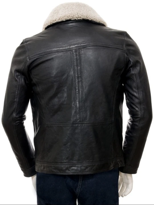 Men Leather Jacket | Handmade Black Leather Jacket Slim Fit Men's Biker leather Jacket uploaded by Jazeera Enterprises on 9/22/2023