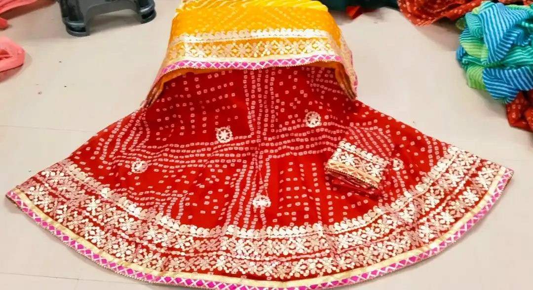 Rajasthani lehenga uploaded by Meenu Fabric and Creation on 9/22/2023