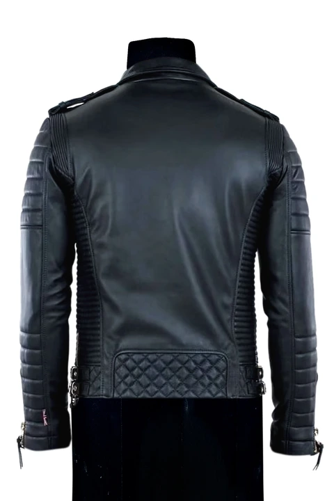 Men's Genuine Lambskin Leather Jacket Slim Fit Stylish Motorcycle  Biker Jacket uploaded by Jazeera Enterprises on 9/22/2023
