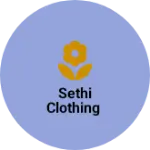 Business logo of Sethi clothing