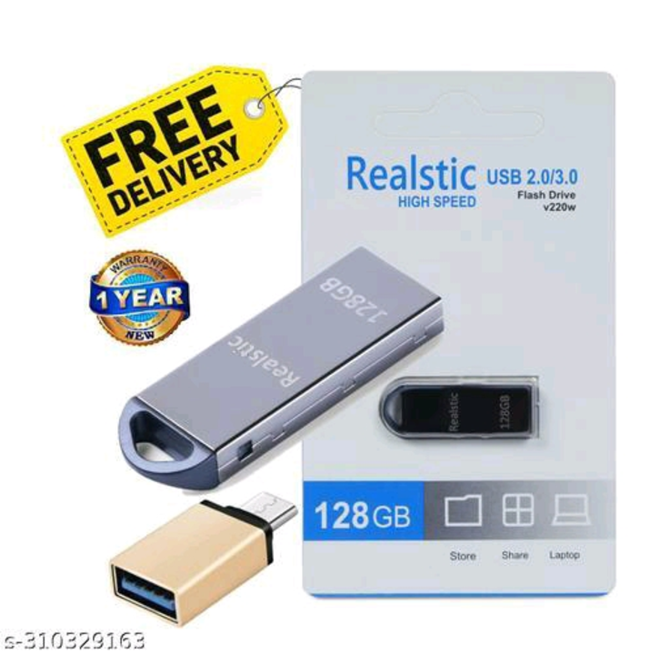  Realstic 128 gb V220wPen Drive uploaded by business on 9/22/2023