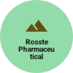 Business logo of Rosste pharmaceutical