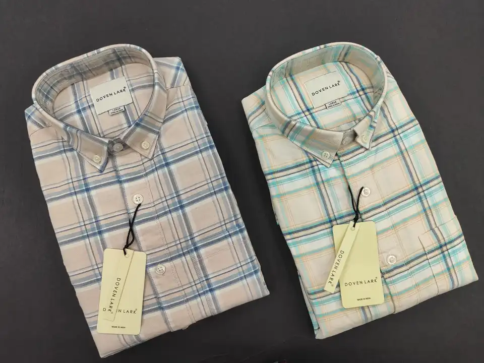 Washed Check Shirts uploaded by N.F EXPORTS on 9/22/2023