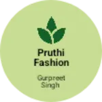 Business logo of Pruthi fashion store