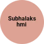 Business logo of Subhalakshmi