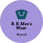 Business logo of R. K men's wear