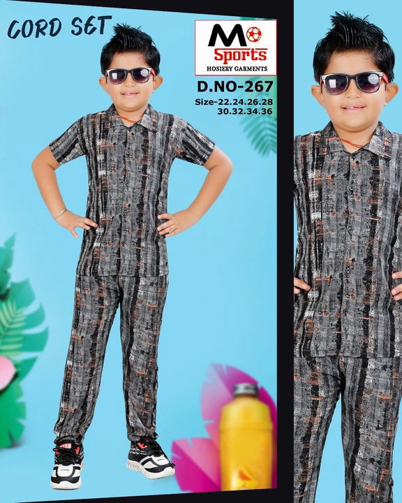 Printed Kids Cord Set  uploaded by Maharashtra trading company on 9/22/2023