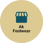 Business logo of Ak footwear and garments