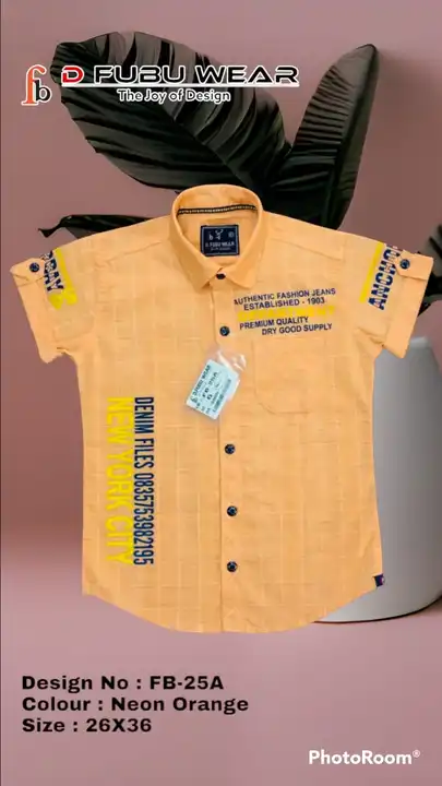 Kids shirts uploaded by Rajshree Garments on 9/22/2023