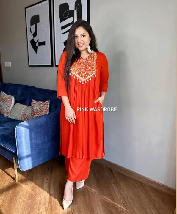 Kurti pent with pocket  uploaded by business on 9/22/2023