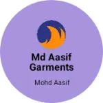 Business logo of MD AASIF garments
