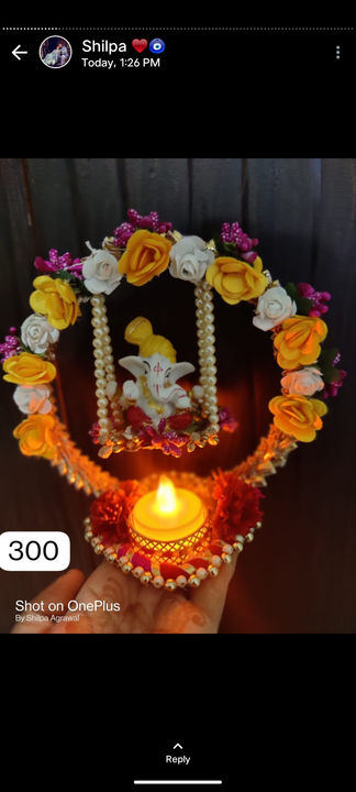 Diwali decoration  uploaded by Shilpa creation on 9/22/2023