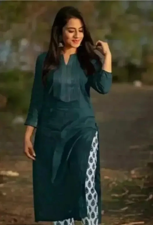 Post image Stylish Fancy Rayon Kurti With Bottom Wear Set For Women

Size: 
XXS
XS
S
M
L
XL
2XL
3XL



 Fabric:  Rayon

 Pack Of:  Single

 Type:  Kurta Bottom Set

 Design Type:  Straight

 Sleeve Length:  3/4 Sleeve

 Occasion:  Casual

 Kurta Length:  Calf Length

 Sleeve Style:  Raglan Sleeve

Within 6-8 business days However, to find out an actual date of delivery, please enter your pin code.

Stylish Fancy Rayon Kurti With Bottom Wear Set For Women