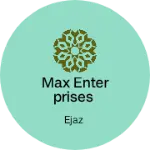 Business logo of Max Enterprises