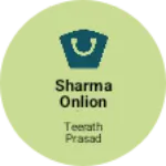 Business logo of SHARMA ONLION SHOP
