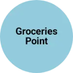 Business logo of Groceries point