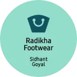 Business logo of Radikha Footwear bansur