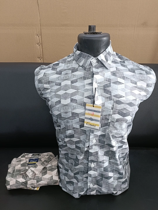 Premium Digital Lycra printed shirt  uploaded by HANJARI TEXTILE on 9/23/2023