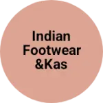 Business logo of Indian footwear &kasmetik stor