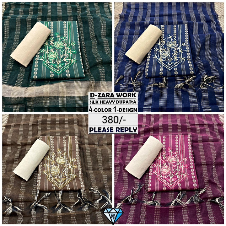 Kohinoor Cotton Suit material  uploaded by Mysore cloth depot  on 9/23/2023