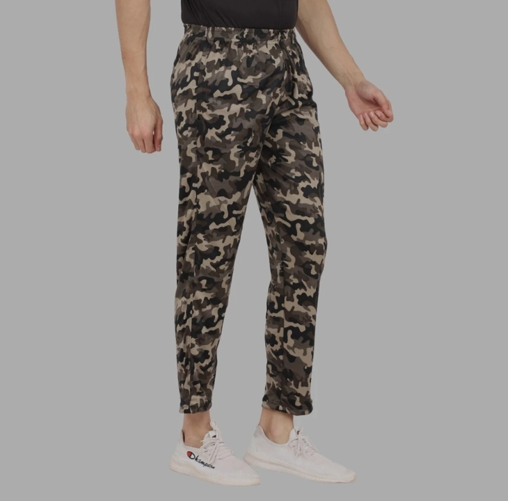 Army two way laycra comfortable track pant in multi color size.M.L.XL  uploaded by Crown sports  on 9/23/2023